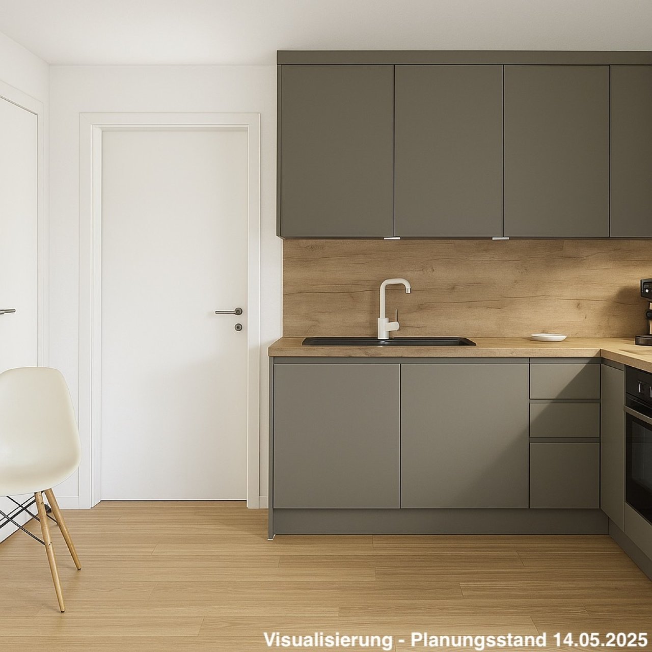 01 Küche (1-2) 1OG Visualisierung Kirchstraße 19