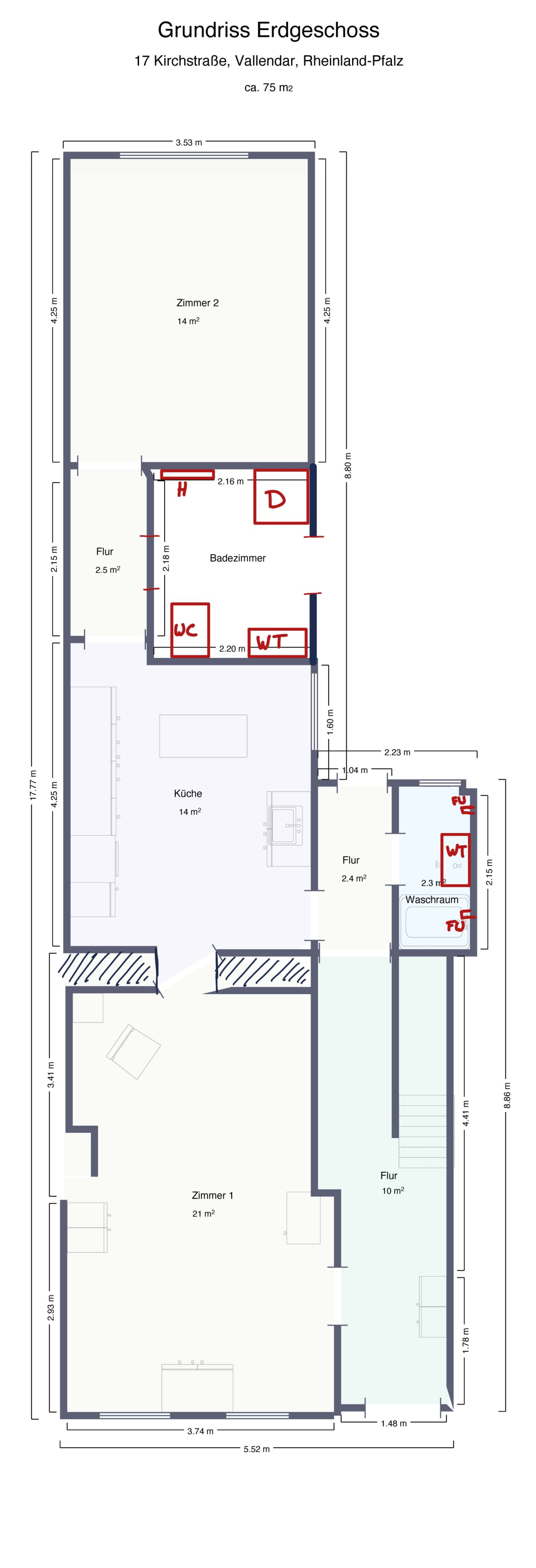 Erdgeschoss Grundriss Erdgeschoss Grundriss